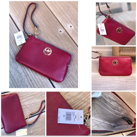 Michael Kors Fulton TZ medium wristlet - Picture 1 of 8